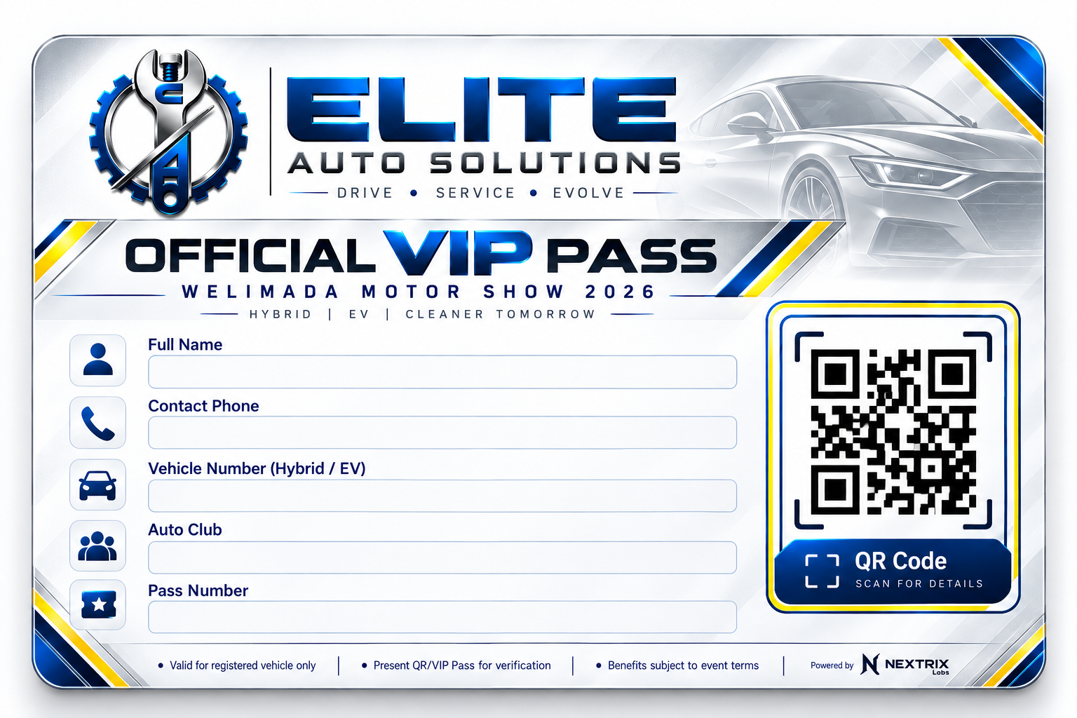 Official VIP Pass